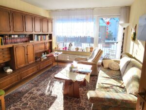 Wohnzimmer Blick Balkon