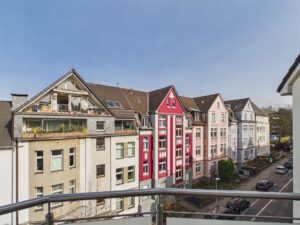 Ausblick Balkon Küche