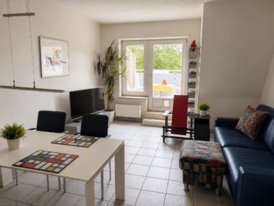Wohnen im Kreuzviertel – 3-Zimmer-Wohnung mit Südbalkon